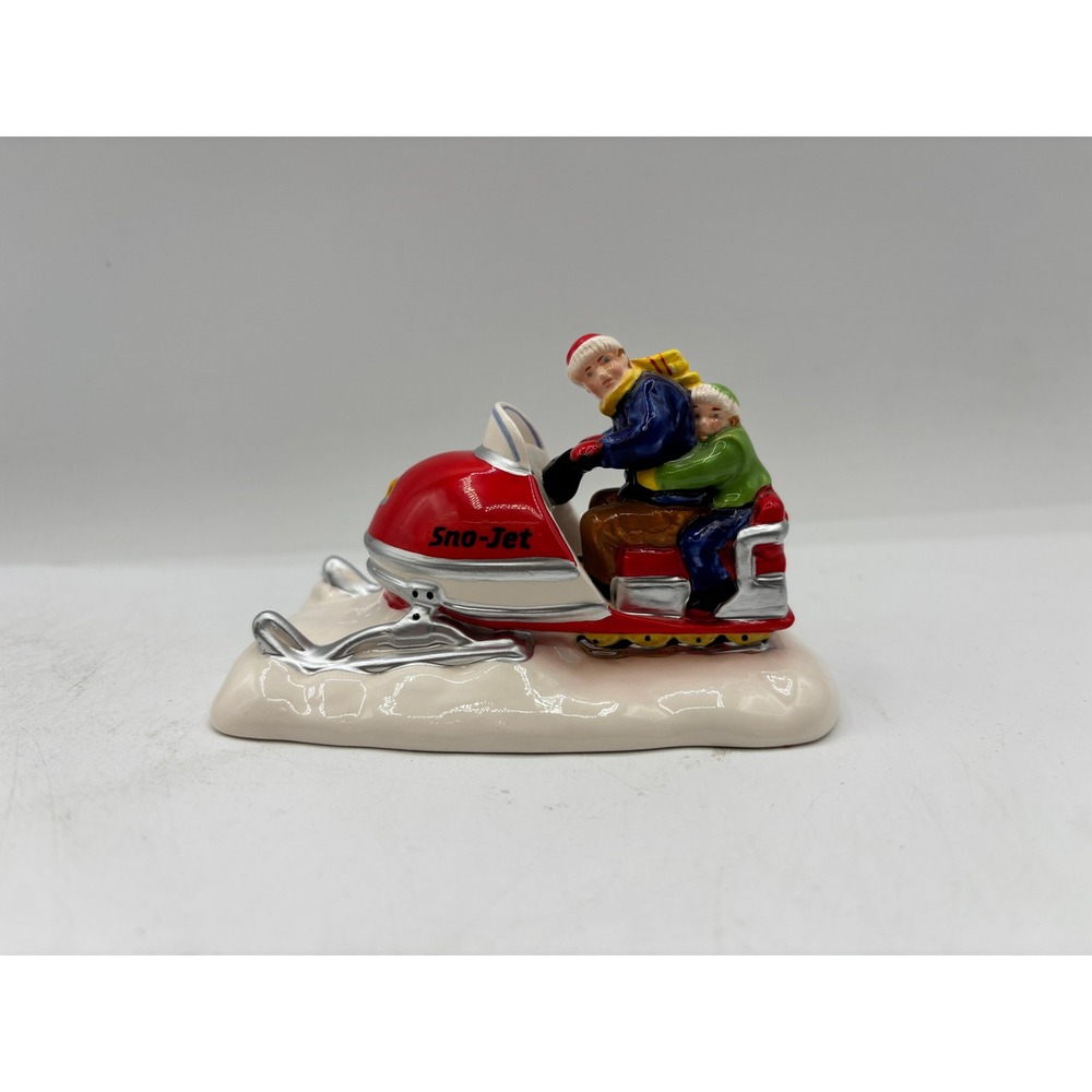 Department 56 1990 Vintage The Original Snow Village Sno-Jet Snowmobile 5159-4